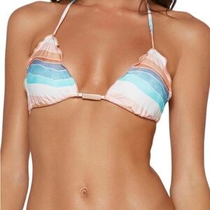 Striped Multicolor Bikini Set